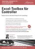 Excel-Toolbox für Controller