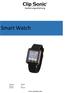 Bedienungsanleitung. Smart Watch. Referenz : TEC583 Version : 1.3 Sprache : Deutsch
