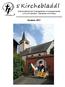 s'kirchebläddl Gemeindebrief der Evangelischen Kirchengemeinde Linx mit Hohbühn - Diersheim mit Honau Sommer 2017