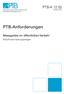 PTB-Anforderungen PTB-A Messgeräte im öffentlichen Verkehr. Rotlichtüberwachungsanlagen. Oktober 2015