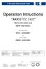 Operation Intructions
