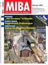 Test MIBA 2/2002. Februar H0-Anlage. Old Germany in Kanada. Vorbild + Modell. Doppelstock-Probewagen