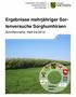 Ergebnisse mehrjähriger Sortenversuche. Schriftenreihe, Heft 24/2012