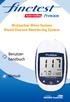 Premium. Benutzerhandbuch. Manual. Blutzucker-Mess-System Blood Glucose Monitoring System