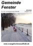 Gemeinde Fenster /2013 Ev.-ref. Kirchengemeinde Wülfrath. Ausgabe 12-01