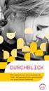 DURCHBLICK. SHG-Tagesklinik und -Institutsambulanz für Kinder- und Jugendpsychiatrie, -psychosomatik und -psychotherapie Schönbach