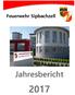 Feuerwehr Sipbachzell. Jahresbericht