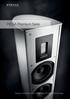 PIEGA Premium Serie. Design kombiniert mit modernster Chassis-Technologie