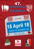 47. Griesheimer Straßenlauf. ab 9.30 Uhr. Leichtathletik. 15 April 18. laufen-in-griesheim.de. 300 m - 1 km - 5 km 10 km - Halbmarathon
