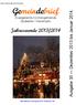 Gemeindebrief. Jahreswende 2013/2014. Ausgabe 30 Dezember 2013 bis Januar Evangelische Kirchengemeinde Dudweiler / Herrensohr
