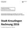 Stadt Kreuzlingen Rechnung 2016