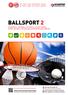 BALLSPORT 2. Wir haben schon Sportgeräte gebaut, da haben andere noch damit gespielt!