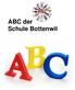 ABC der Schule Bottenwil