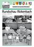 ) 0 / )2/3 / Exkursion zur Abwasserreinigungsanlage. Amtsblatt der Gemeinde Rickenbach  4 0 $ 2 0 )2/3 /