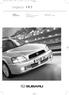 Tech_Ausst Legacy 11_ :19 Uhr Seite 3. Legacy AWD. Kombi Limousine. Preise Technische Daten Ausstattung. gültig ab November 2001