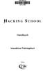 A2012/2930 HACKING SCHOOL. Handbuch. Interaktiver Trainingskurs
