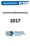Jahresbericht 2017 Jahresbericht Verkehrsunfallentwicklung