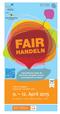 April Messe Stuttgart  Internationale Messe für Fair Trade und global verantwortungsvolles