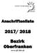 Anschriftenliste 2017/ Bezirk Oberfranken