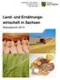 Land- und Ernährungswirtschaft. Statusbericht 2013