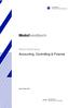 Modul handbuch. Master-Studiengang. Accounting, Controlling & Finance