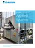 Katalog Applied Systems. Höchste Performance und Zuverlässigkeit für Komfort- und Prozessanwendungen