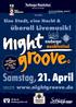 Samstag, 21. April. überall Livemusik!  neuburger. Eine Stadt, eine Nacht & VR Bank Neuburg-Rain eg. Beginn: 20 Uhr VVK 12, AK 15
