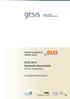 GLES 2013 Nachwahl-Querschnitt. ZA5701, Vorabversion. Fragebogendokumentation
