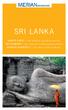 SRI LANKA. IMMER DABEI Mit Faltkarte zum Herausnehmen MITTENDRIN Die schönsten Urlaubsregionen erleben MERIAN MOMENTE Das kleine Glück auf Reisen