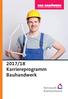 2017/18 Karriereprogramm Bauhandwerk