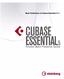 Neue Funktionen in Cubase Essential 5.1.1