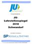 JU- Lehrstellenspiegel 2018 Schwandorf