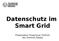 Datenschutz im Smart Grid. Präsentation Proseminar SS2014 Von Dominik Pataky