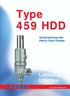 Type 459 HDD. Leistungstabellen. Sicherheitsventile Heavy Duty Design. The-Safety-Valve.com