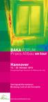 BAKA FORUM Praxis Altbau on tour. Hannover Oktober Vorträge Informationen Beratung rund um die Immobilie