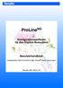 ProLine NG. Konfigurationssoftware für das Dupline Bussystem. Benutzerhandbuch