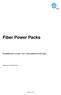 Fiber Power Packs. Entgeltbestimmungen und Leistungsbeschreibungen. Gültig ab 01. November Seite 1 von 10