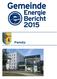 Gemeinde-Energie-Bericht 2015, Pernitz Inhaltsverzeichnis