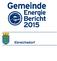 Gemeinde-Energie-Bericht 2015, Ebreichsdorf Inhaltsverzeichnis