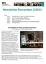 Newsletter November 2/2012