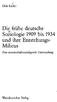 Die frühe deutsche Soziologie 1909 bis 1934 und ihre Entstehungs- Milieus
