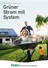 Photovoltaiksysteme. auropower elopack Grüner Strom mit System