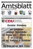 Amtsblatt. zum traditionellen politischen Weißwurstessen am Montag, dem 3. Oktober 2011 ab Uhr auf dem Marktplatz in Meckesheim.