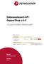 Datenaustausch-API PepperShop v.6.0 Import Artikel-Merkmale