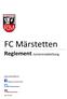 FC Märstetten Reglement Juniorenabteilung
