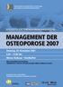 MANAGEMENT DER OSTEOPOROSE 2007