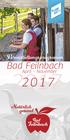Veranstaltungsprogramm. Bad Feilnbach. April November