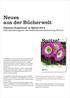 Neues aus der Bücherwelt. Spitze! Digitales Supplement zu Spitze! 2014 Das Jahresmagazin der Sukkulenten-Sammlung Zürich