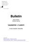 Bulletin. Lausanne + Luzern. Neue Artikel Articles récents. Nr. 08 ( ) B u n d e s g e r i c h t. T r i b u n a l f é d é r a l