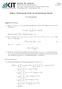 Höhere Mathematik II für die Fachrichtung Physik. 13. Übungsblatt
